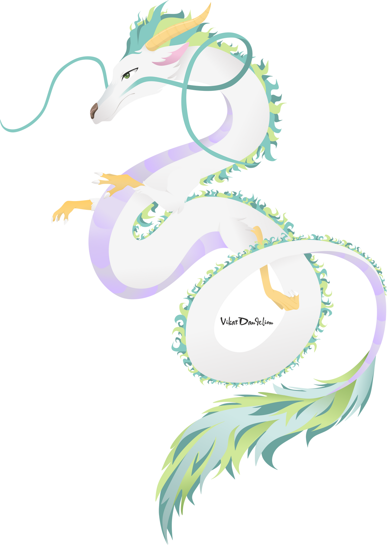 Dragon Haku by VikatDandelion on DeviantArt