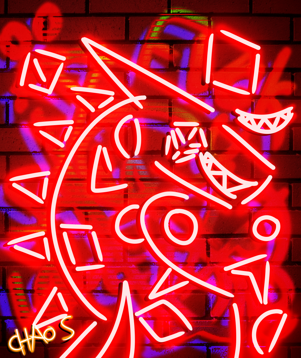 Neon lights Spray paint by Chaoswastakentwice on DeviantArt