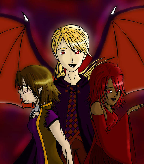 The Dark Trio by TonksLupin on DeviantArt