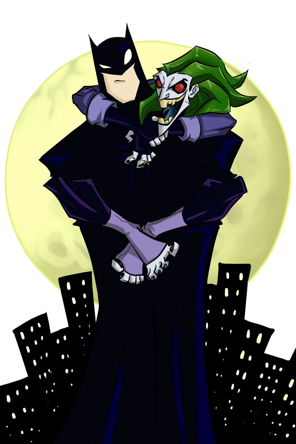 Joker and Batman by greensky222 on DeviantArt