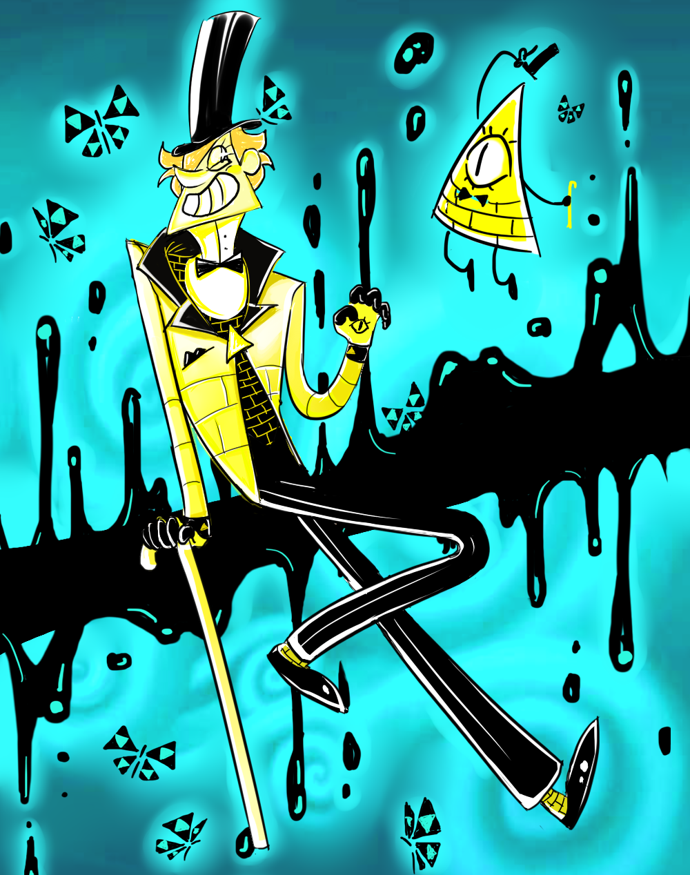 Gravity Falls Bill Cipher by greensky222 on DeviantArt