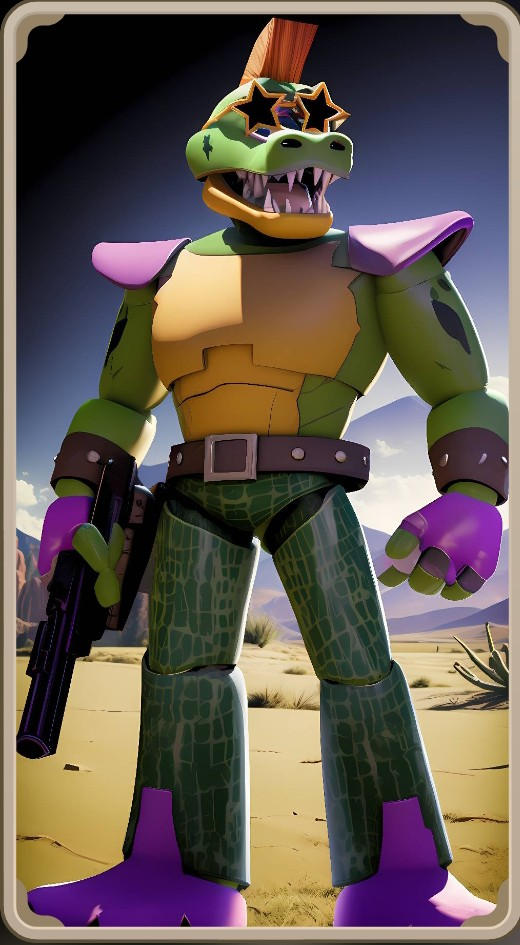 Monty gator Talkie by Zillarangerart1 on DeviantArt