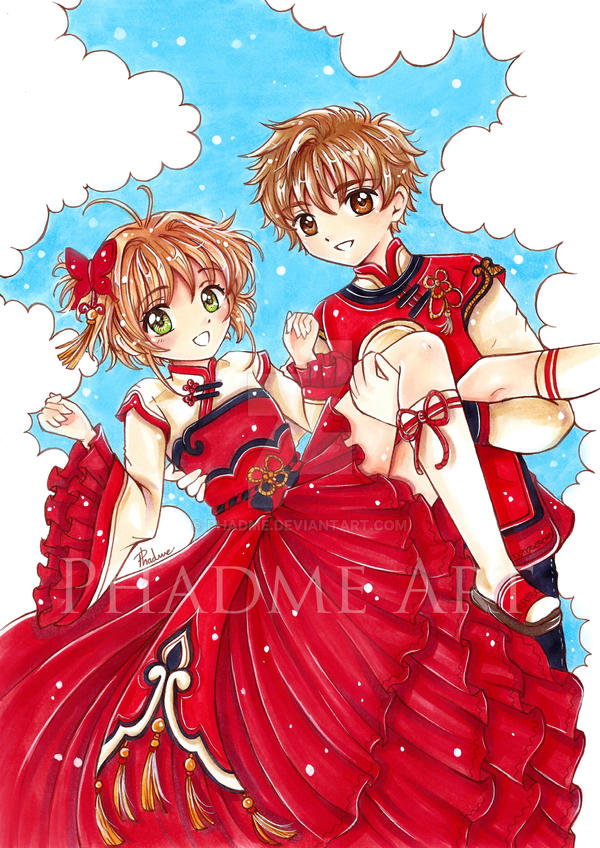 Syaoran and Sakura Card Captor Sakura Clear Card