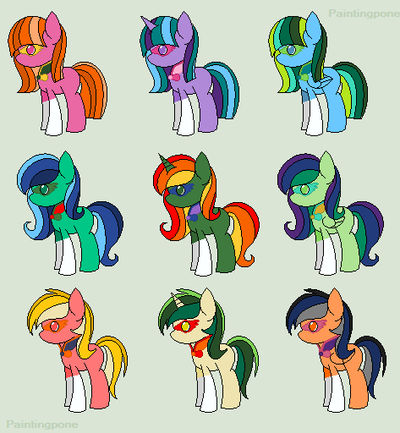 Tiny Sailor Ponies Adoptables