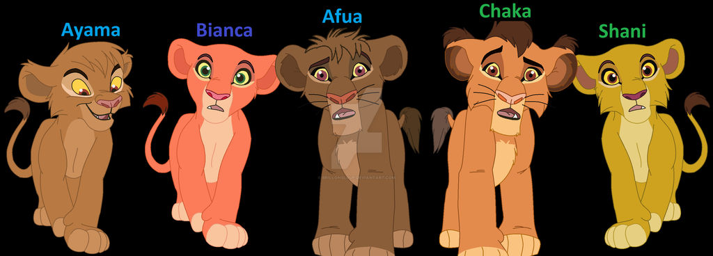 The Great Plains Pride Cubs by Brillonsloup on DeviantArt