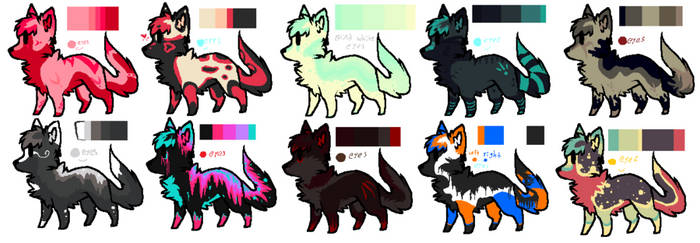 Adoptables Set 3