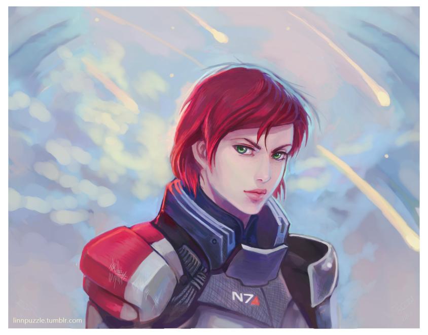 Commander Shepard by Linnpuzzle on DeviantArt