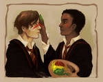 Seamus and Dean by Linnpuzzle