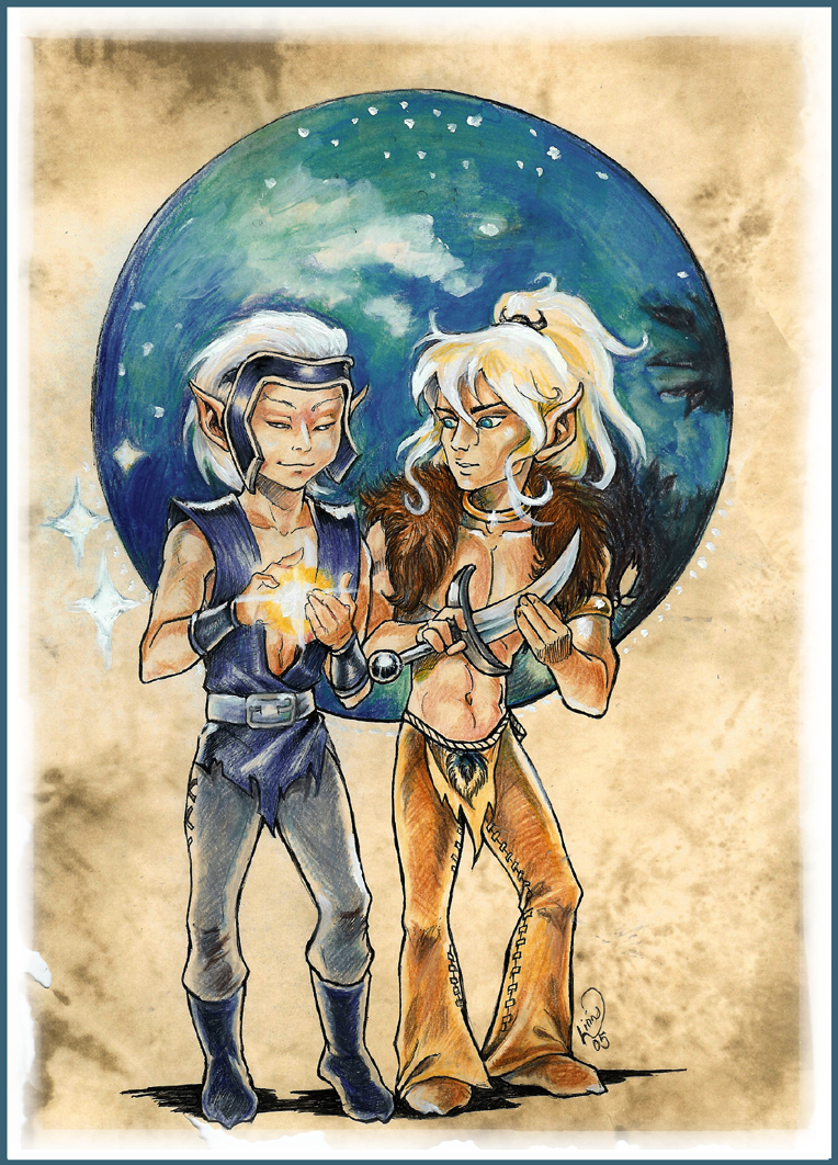 Drawing down stars: ElfQuest