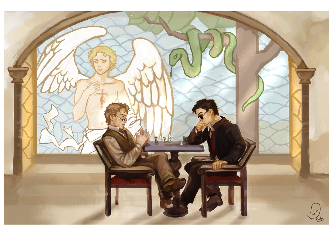 Good Omens: Chess Players