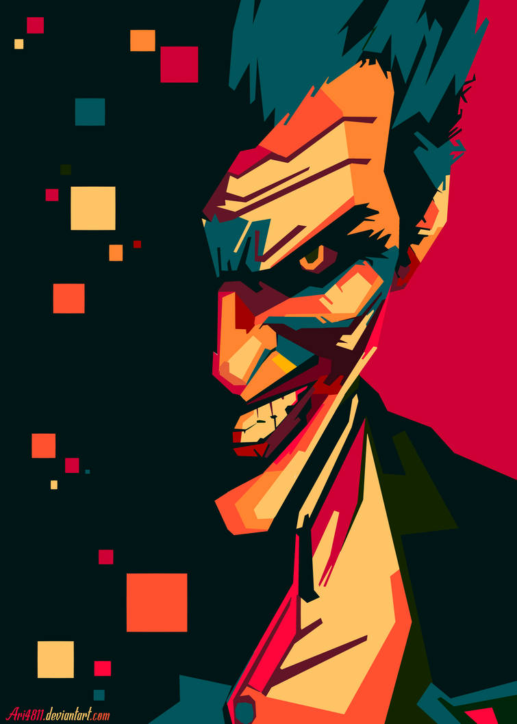 Joker in Wpap! by ari4811 on DeviantArt
