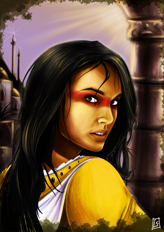 Arianne Martell portrait by Lukos-PNP on DeviantArt