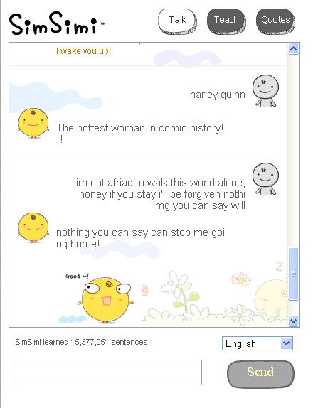 my conversation with simsimi by DarthPandaBunny on DeviantArt