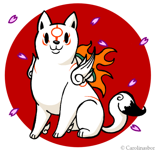 Chibi Okami Amaterasu