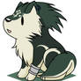 Sitting Chibi wolf Link