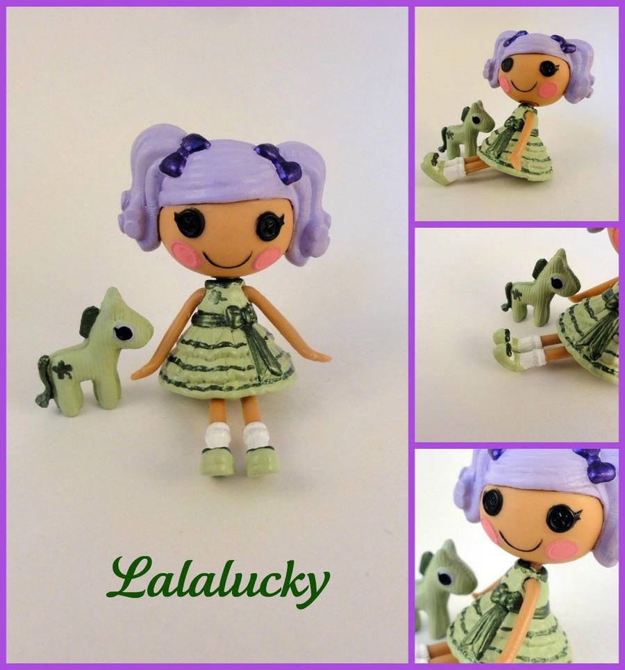 Lalalucky - custom mini Lalaloopsy