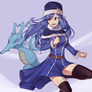 Juvia and Kingdra