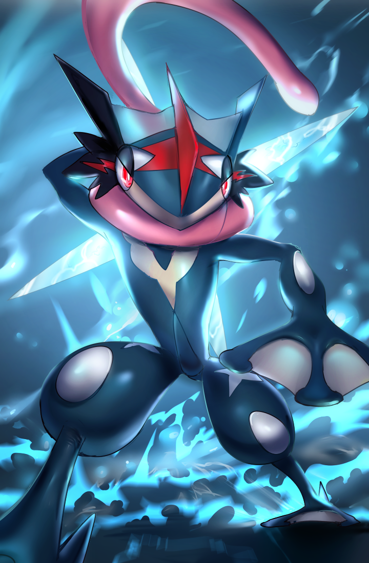 Ash Greninja joins the battle