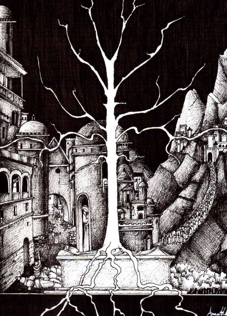 The dark plague hits Gondor by AncaXBre The dark plague hits Gondor by AncaXBre