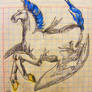 Blue Maned Stallion
