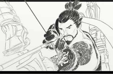 Hanzo / Overwatch Work in Progress