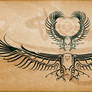 Eagle Tribal Tattoo Design