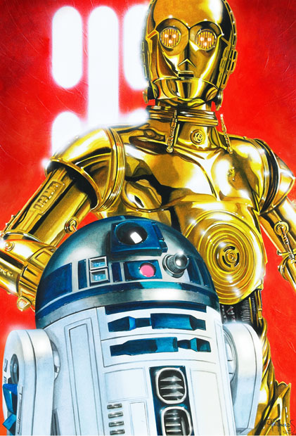 Star Wars portraits:The Droids