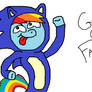 Rainbow Dash the Hedgehog