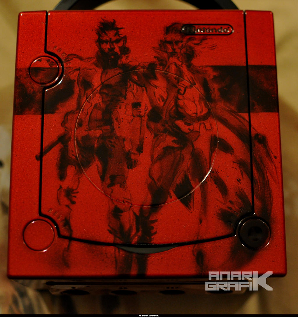 Anark Grafik - Game Cube Metal Gear Solid Custom