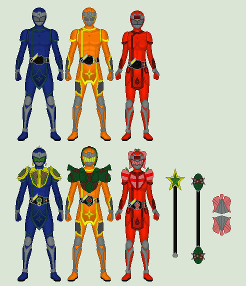 Art Trade #4: Gaim Shinobi Riders (hotjohnimus) by Kamen-Zero on DeviantArt