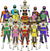 Bitoku Sentai Naitoger: All Heroes.