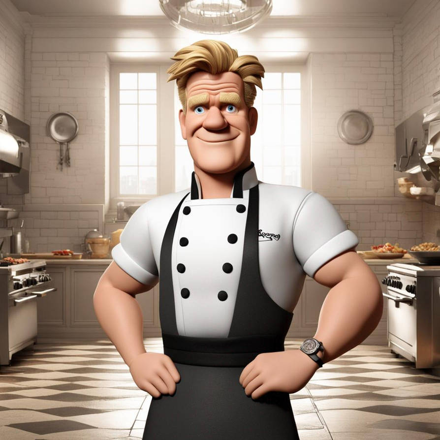 Gordon Ramsay as a Disney Cartoon by wildcharmander92 on DeviantArt