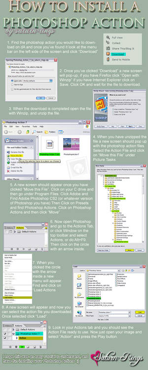Install Photoshop Actions