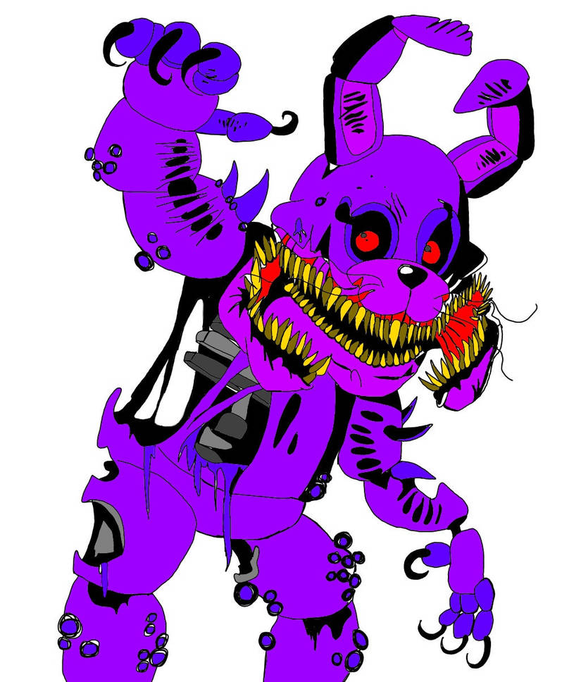 Fnaf-coloring-pages-springtrap by ScaryShape867 on DeviantArt