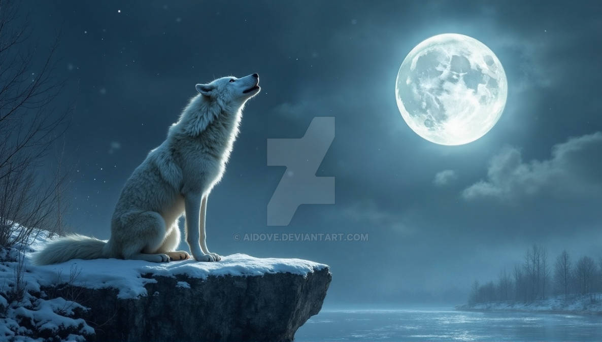Wolf Moon by AIDove on DeviantArt