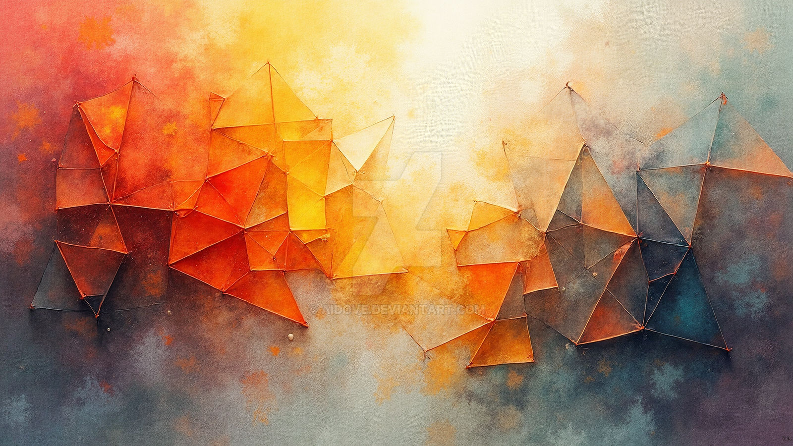 Abstract Triangles by AIDove on DeviantArt