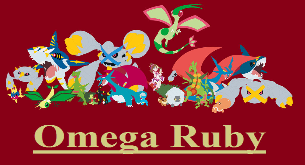 Omega Ruby Team by Hawkpath123 on DeviantArt