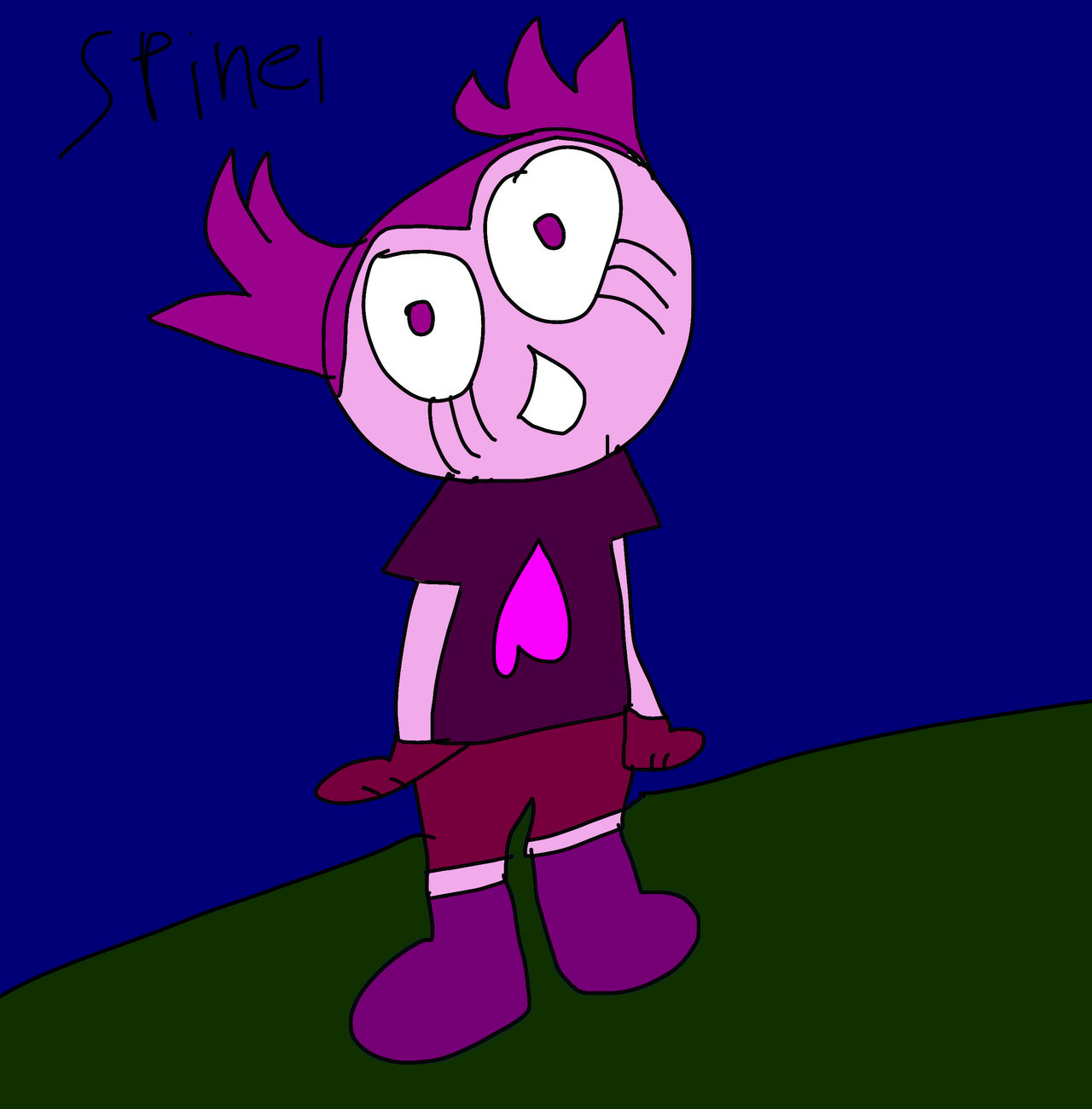 Spinel Rianbow Deviantart Fanart Spinel by matbinns on DeviantArt