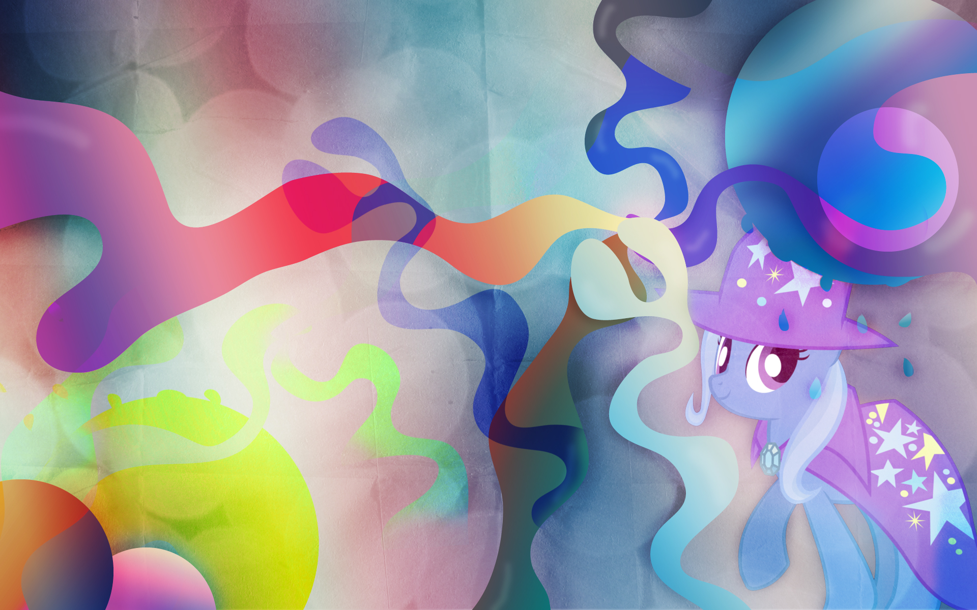 Trixie's Magical Wallpaper (Abstract)