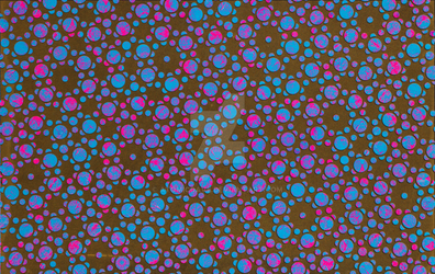 Silicon Atoms Blue Pink Black