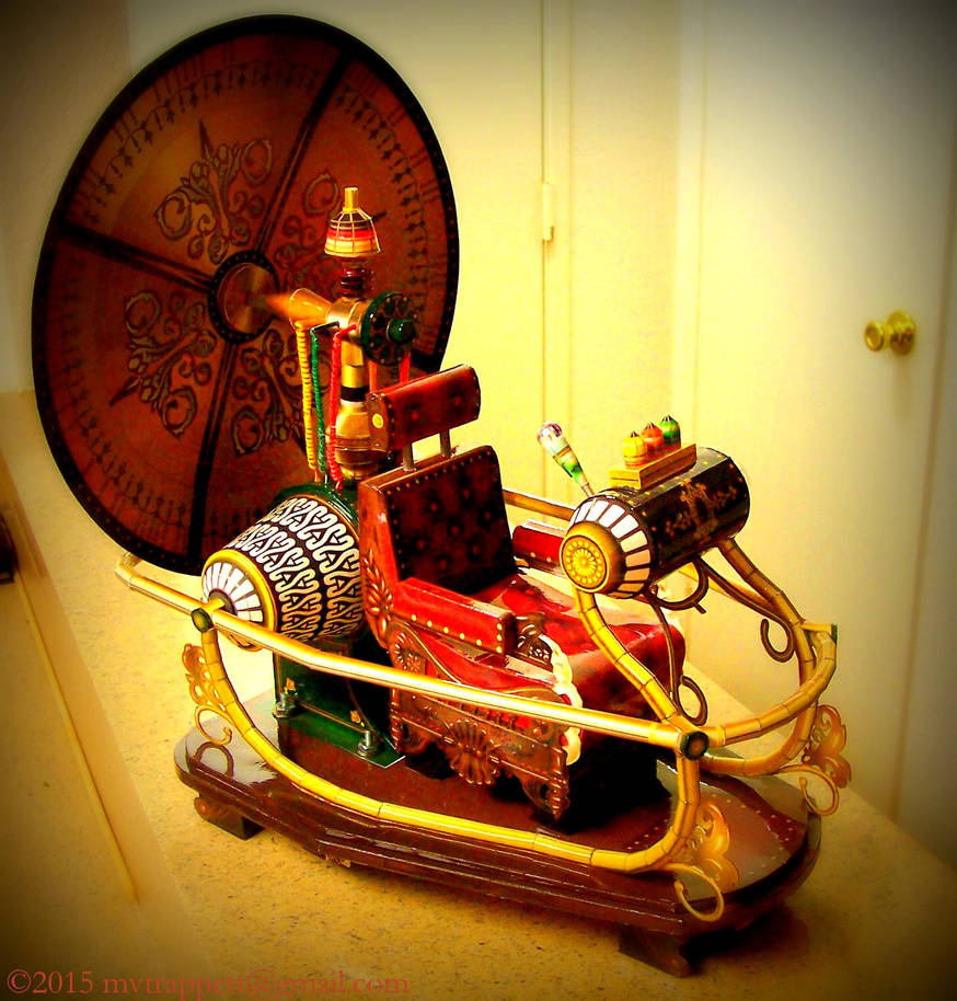 HG Wells The Time Machine Animated Paper Model by mtrappett on DeviantArt