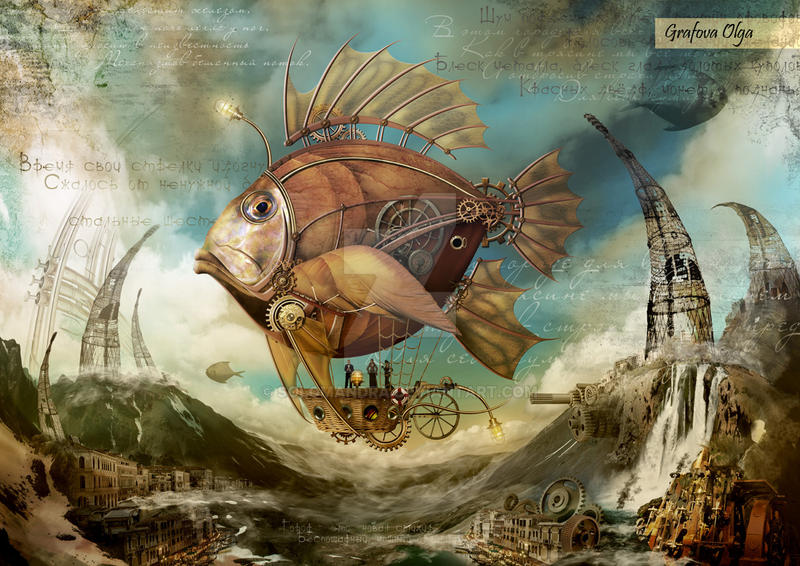 Fish airship