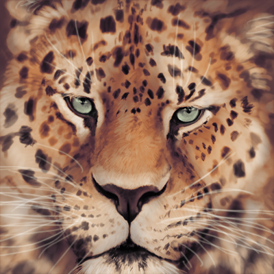 Amur Leopard Speedpaint