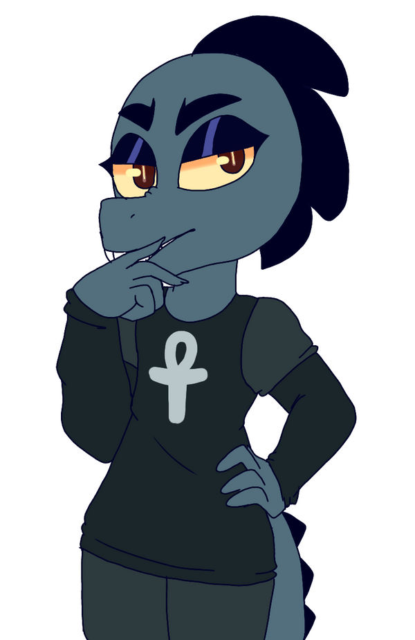 Goth Gator by JesterFestivle on DeviantArt