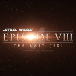 THE LAST JEDI - prequel styled logo