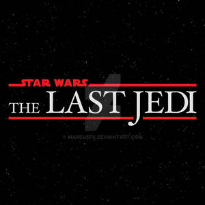 THE LAST JEDI - retro styled logo