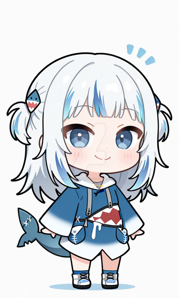 Chibi Gawr Gura by Ryantheanimefan on DeviantArt