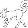 Cat lineart 2