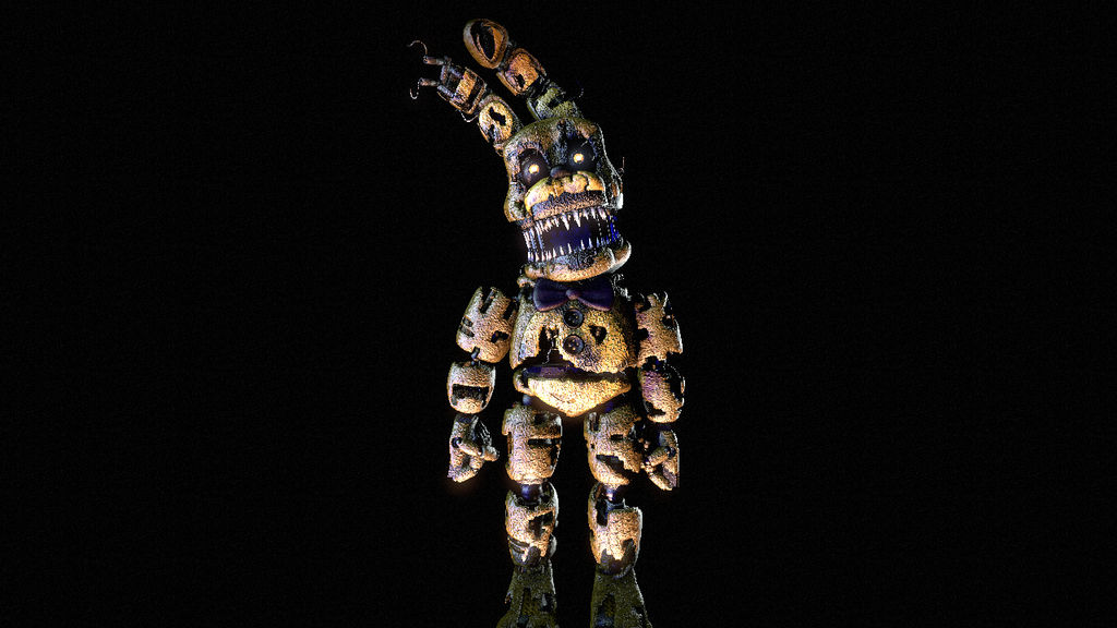 Spring Lock Rabbit Fnaf The Nightmare Springlock Bunny by reevesguy on DeviantArt
