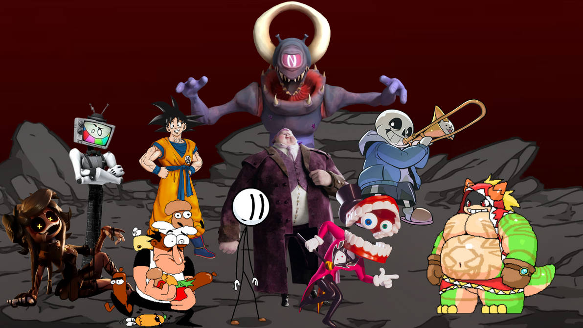 Absolute Rage Drawing Absolute Rage VIP But With Fictional Characters by gumballnetworkcu on ...